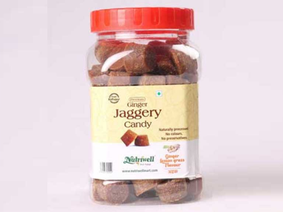 Premium Ginger Jaggery Candies/Cubes